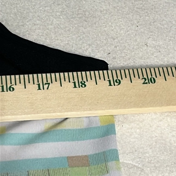 Calvin Klein Sleeveless‎ Scoop Neck Blouse  Womens Size Large Striped - Picture 6 of 6